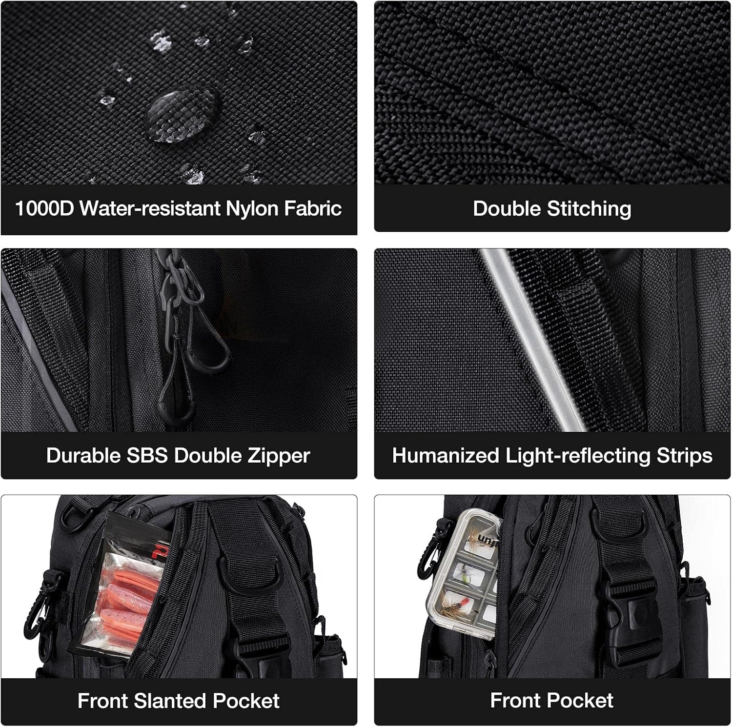 Piscifun Travel X Fishing Tackle Bag - Image 5