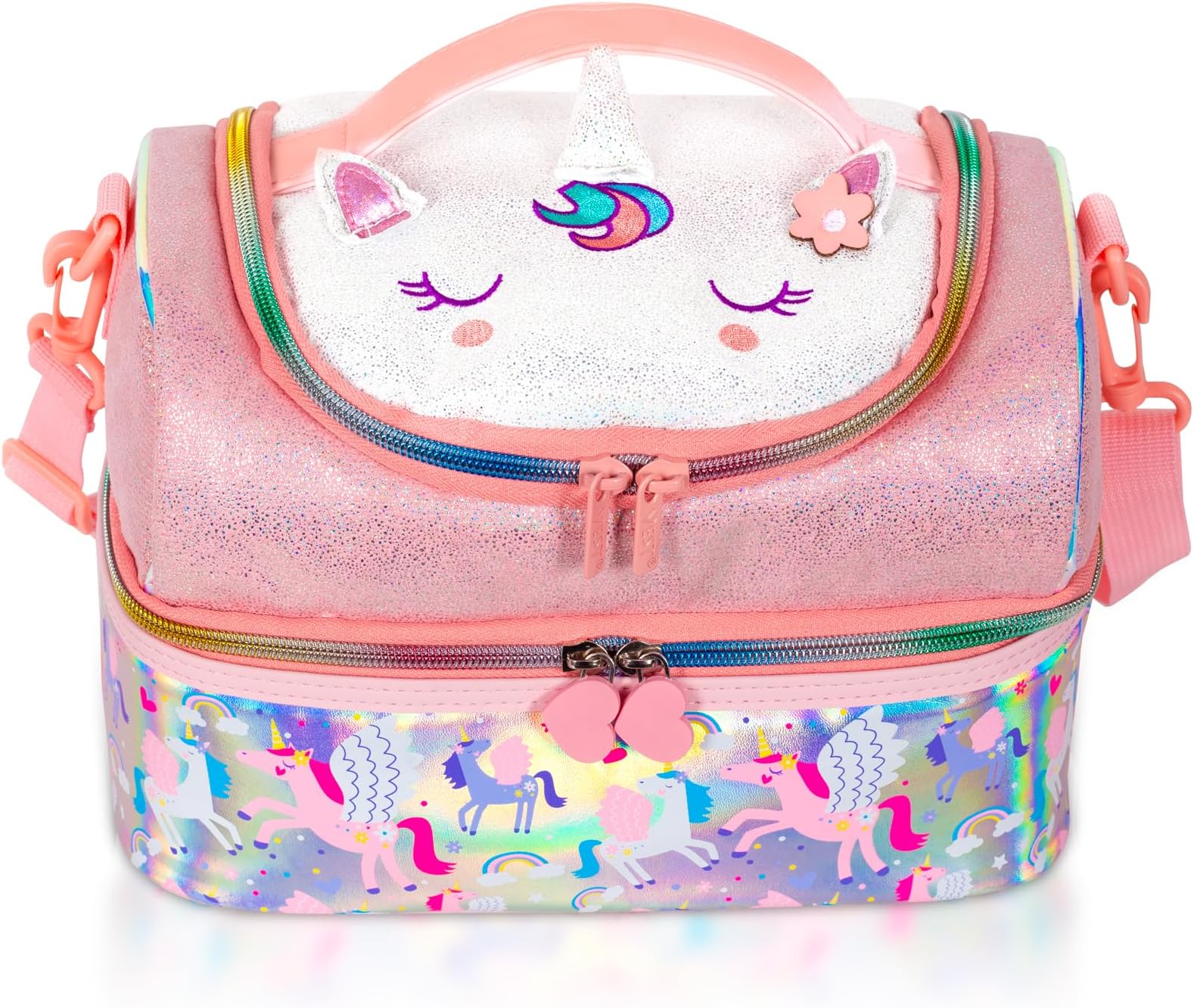 Amazon.com: Bentgo Printed Lunch Bag for Kids - Unicorn: Home & Kitchen