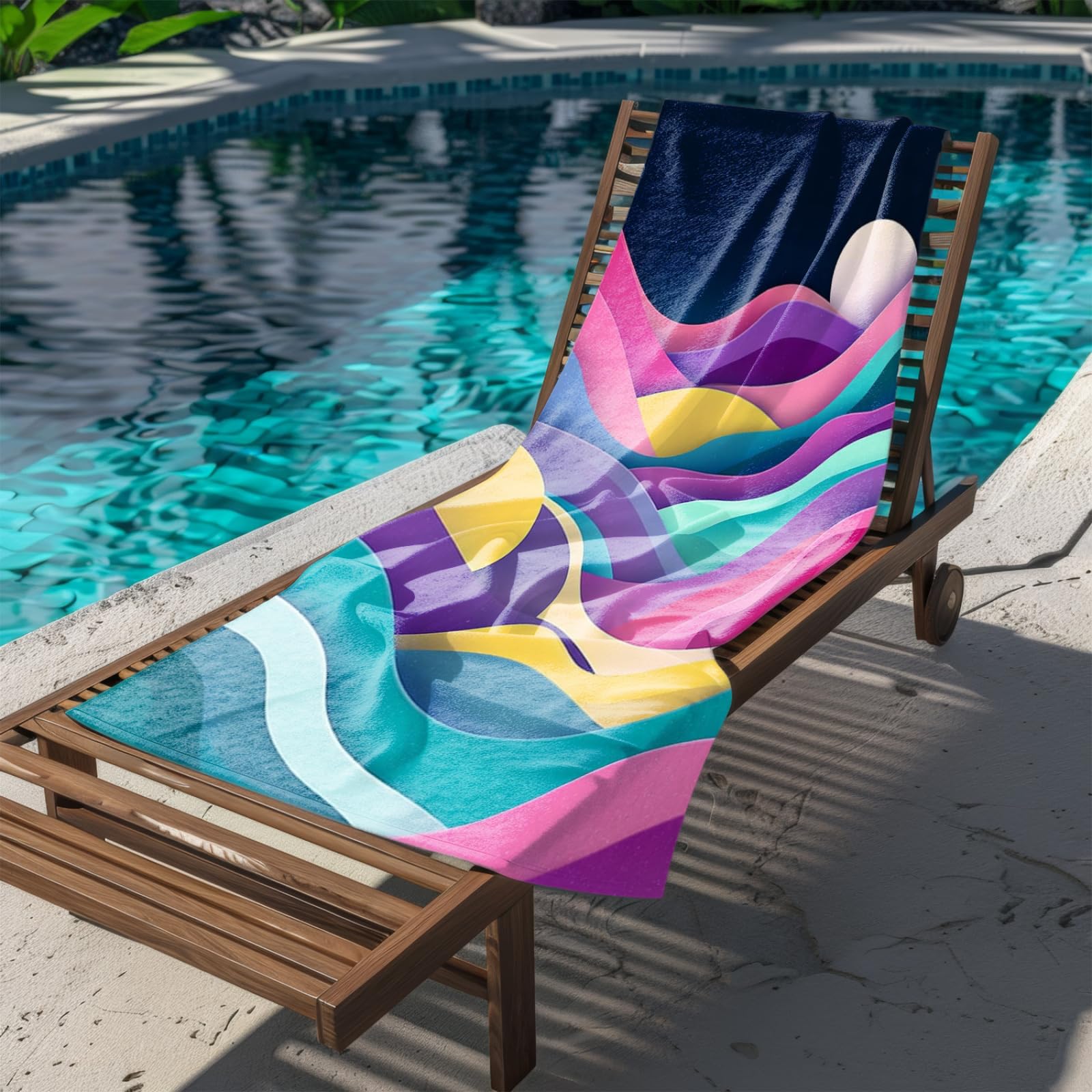 Telo Mare Microfibra Grande 200X200 Verde Chiaro Astratto Telo da Mare Matrimoniale Xxl,Ad Asciugatura Rapida, Telo Bagno Senza Sabbia,Spiaggia, Campeggio, Escursionismo, Picnic