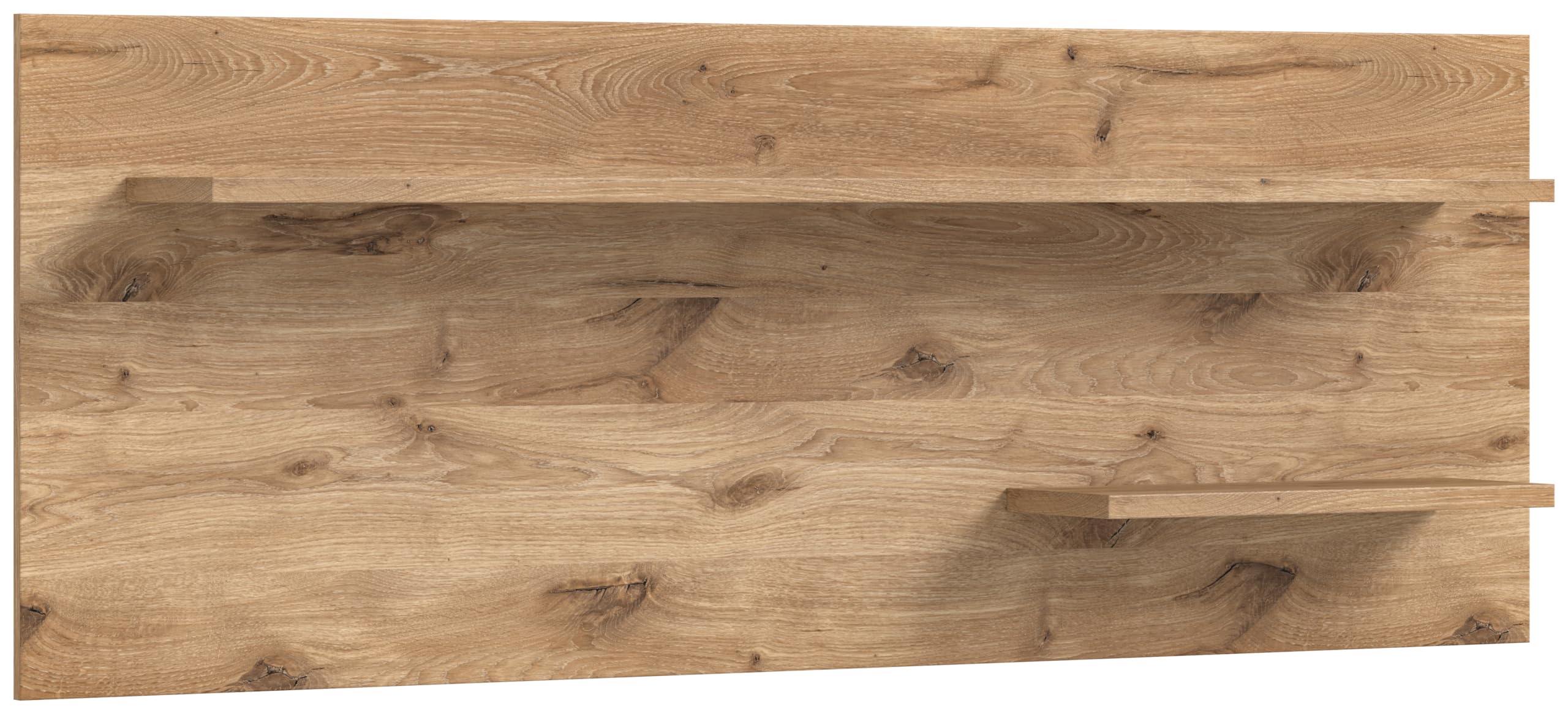 xonox.home Wohnen Woody X4LB9T52 Wandboard Wandregal Regal in Nox Oak Nb., ca. 160x60x20 cm