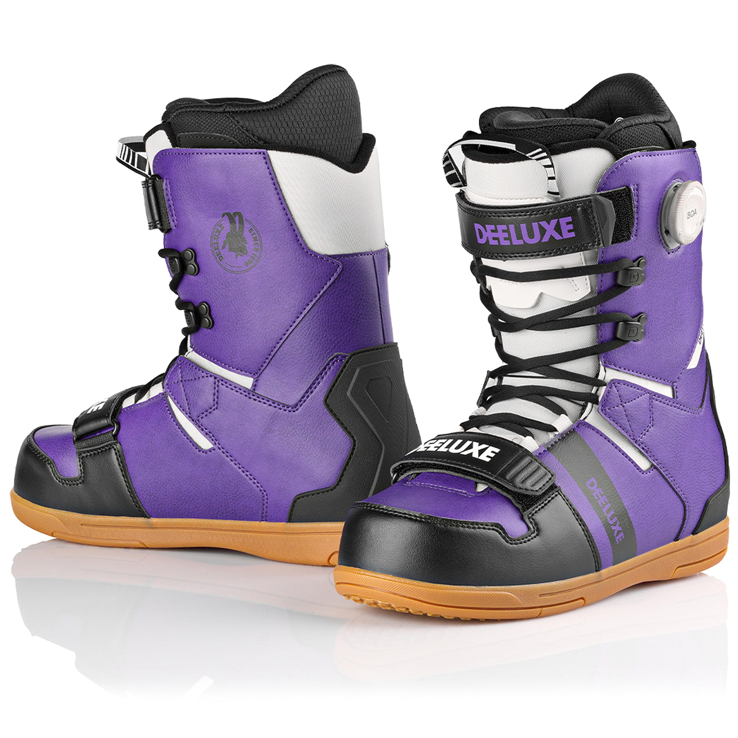 Amazon | [ディーラックス] スノーボードブーツ ひもタイプ メンズ