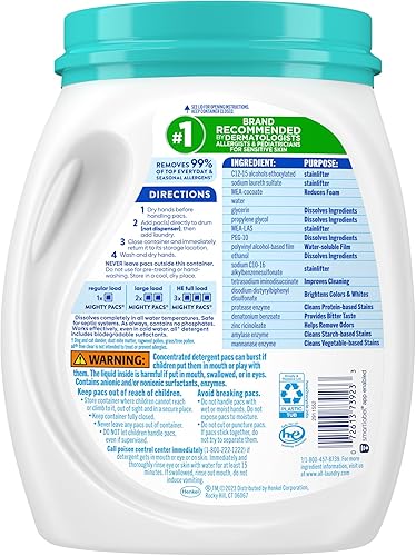 Miniatura 2 de All Mighty Pacs - Detergente para ropa libre de olores