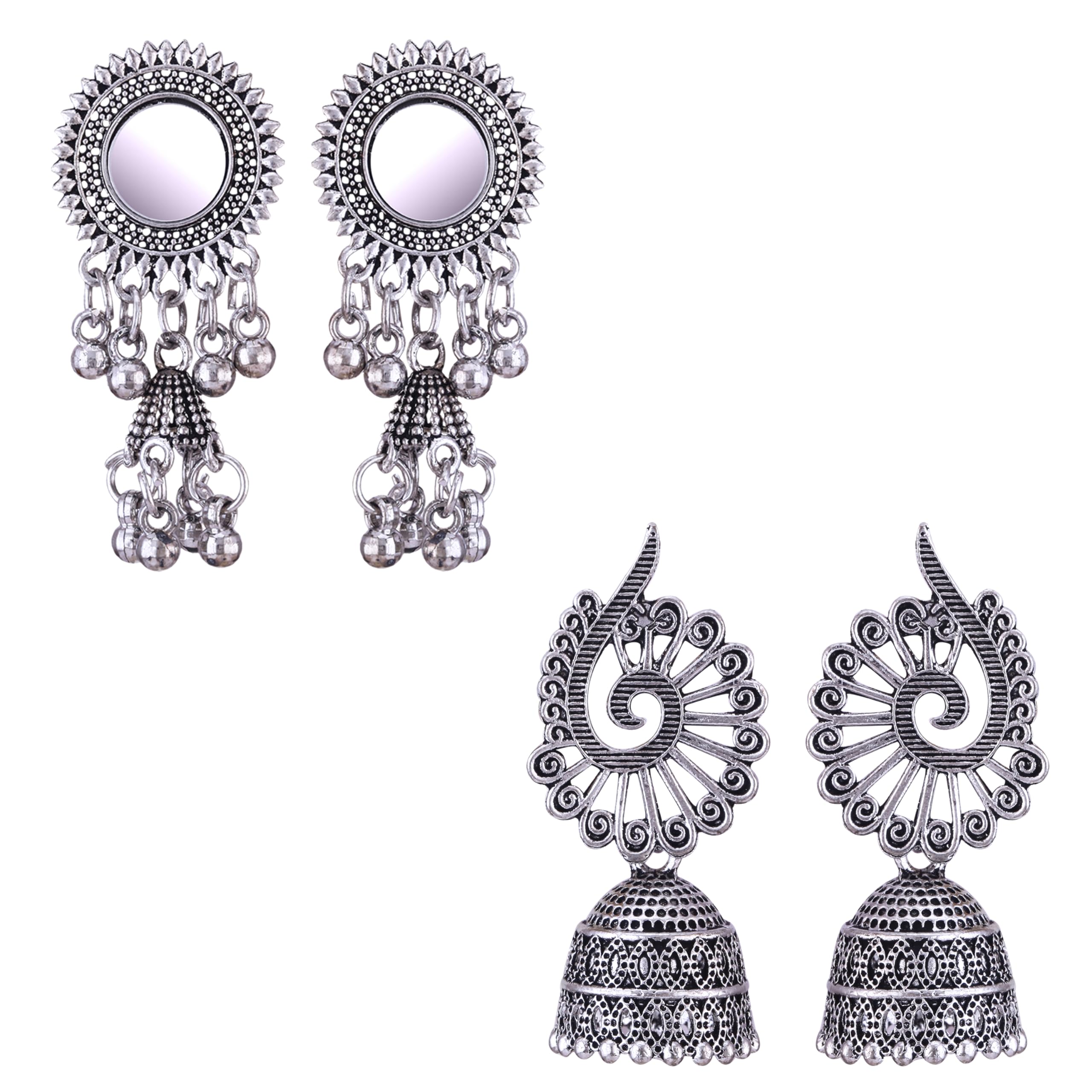 See full amazon price history chart for MEENAZ Earrings for women fashion jhumka oxidised Silver Earrings for women Combo chandbali pearl stylish Butterfly jhumkas traditional Jhumki Peacock Earrings For girls South Temple Ear Rings -M345 MEENAZ Earrings for women fashion jhumka oxidised Silver Earrings for women Combo chandbali pearl stylish Butterfly jhumkas traditional Jhumki Peacock Earrings For girls South Temple Ear Rings -M345 (B0CM14GQ4R) Amazon Price History, Amazon Price Tracker