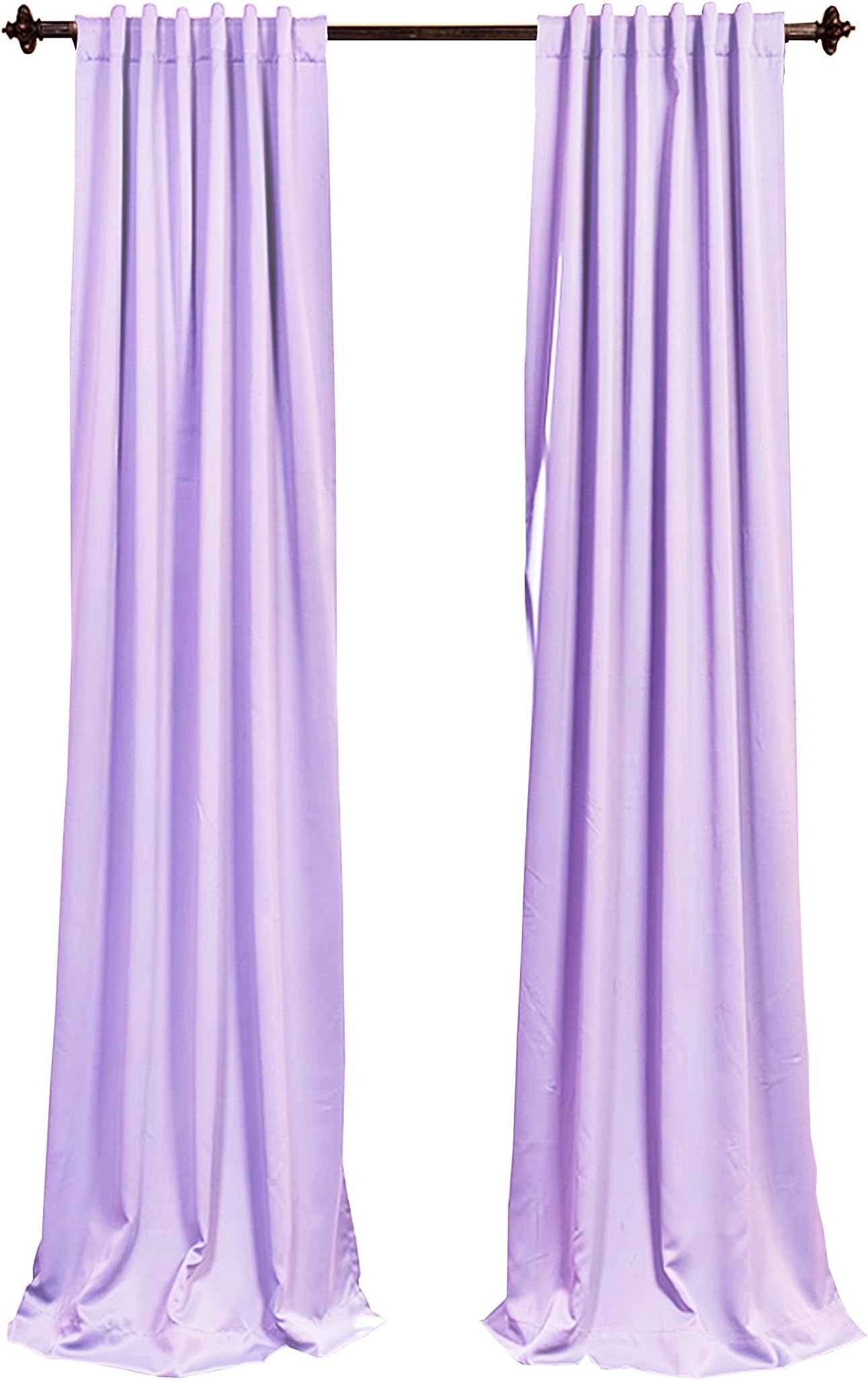 ArtOFabric Polyester Curtain Panel 56x96 Inch - Lilac