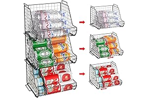Stacking Drink Rack Organizer