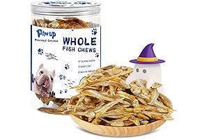 Whole Fish Treats for Cats with Dried Sardines