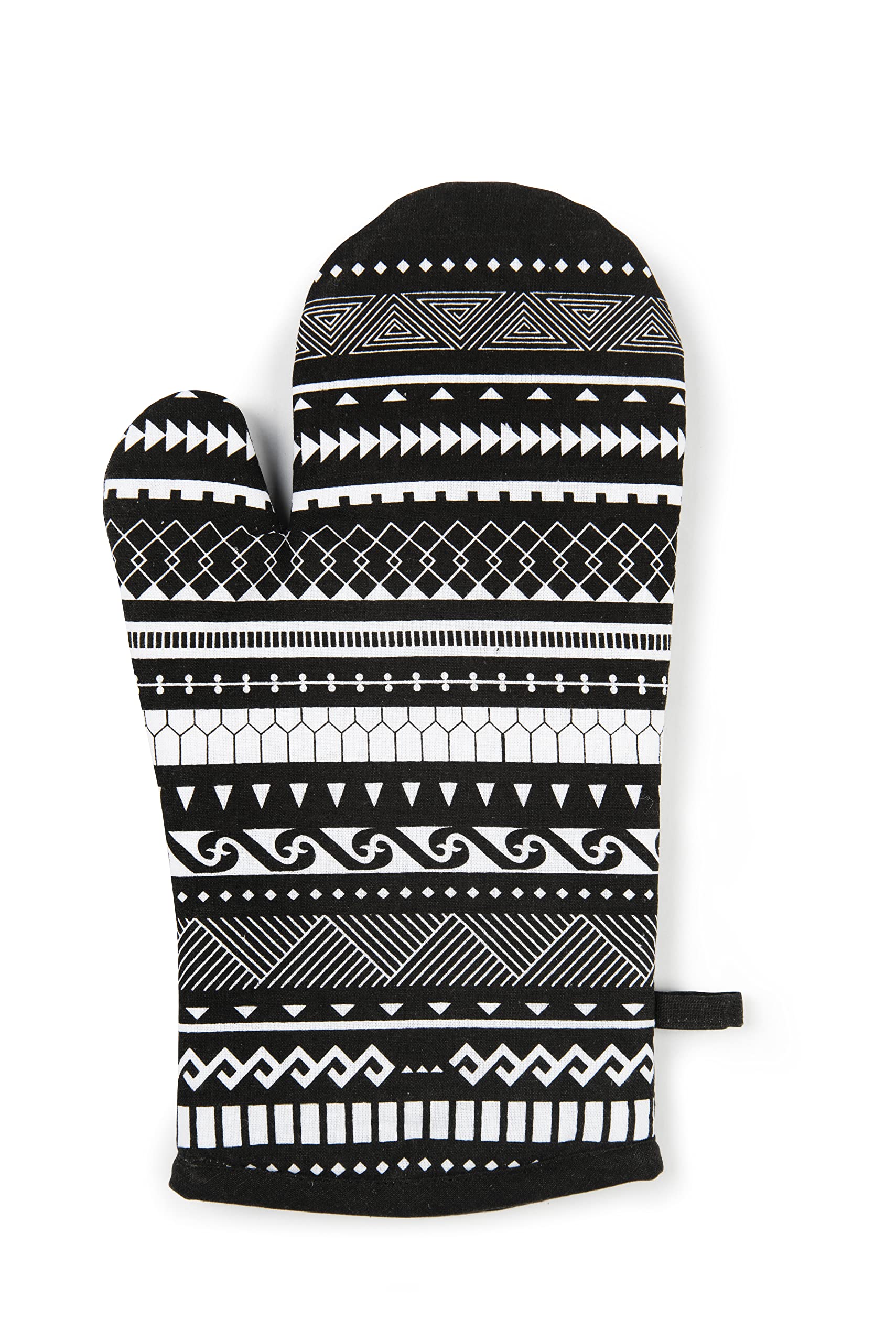 Excelsa Ethnic Oven Glove, One Size, Lining 100% Cotton, Polyester Padding