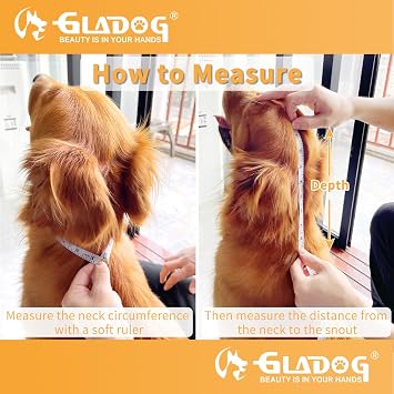 Soft Dog Cone Collar, 2 PCS in Similar Sizes Dog Neck Cones after Surgery, Comfortable Buster Collars for Dog Cat, Adjustable Cone for Dogs Prevent Licking, Recovery Collars, Elizabethan Collar (M)