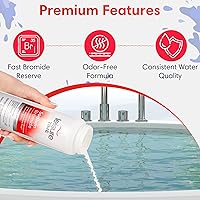 Vista 5 de Leisure Time - Bromuro de sodio para jacuzzis - Desinfectante de spa de 1 libra Inicia la reserva de bromo para sistemas de bromo Inicio simple