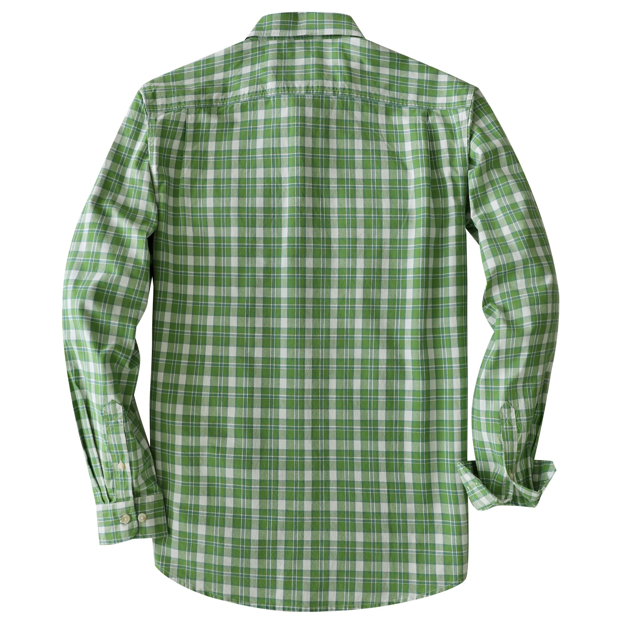 Dubinik® Chemise Homme Manches Longues en Coton