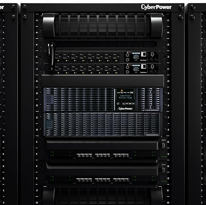 CyberPower OL3000RTXL2U UPS Online 3000VA/2700W 7 Outlets 2U Rack/Torre miniatura 6