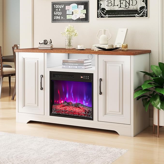 Chimenea Eléctrica 18 pulgadas COSTWAY 11033US-CYPF miniatura 2