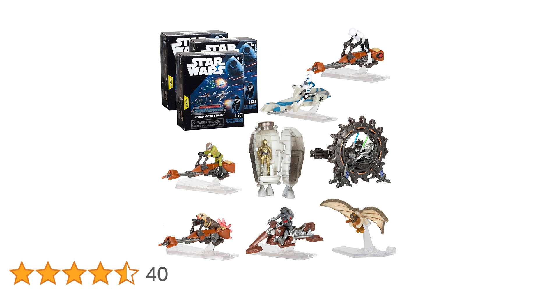 バンダイ　スターウォーズ　4個セット　未組立品 Yahoo!オークション -「スターウォーズ プラモデル バンダイ」の