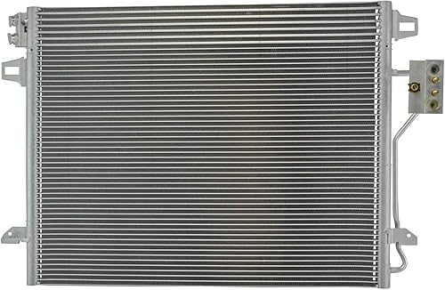 Vista 2 de TRQ Condensador de aire acondicionado A/C compatible con Chrysler Town & Country 2008-2016, Dodge Grand Caravan 2008-2019, Ram C/V 2012-2015