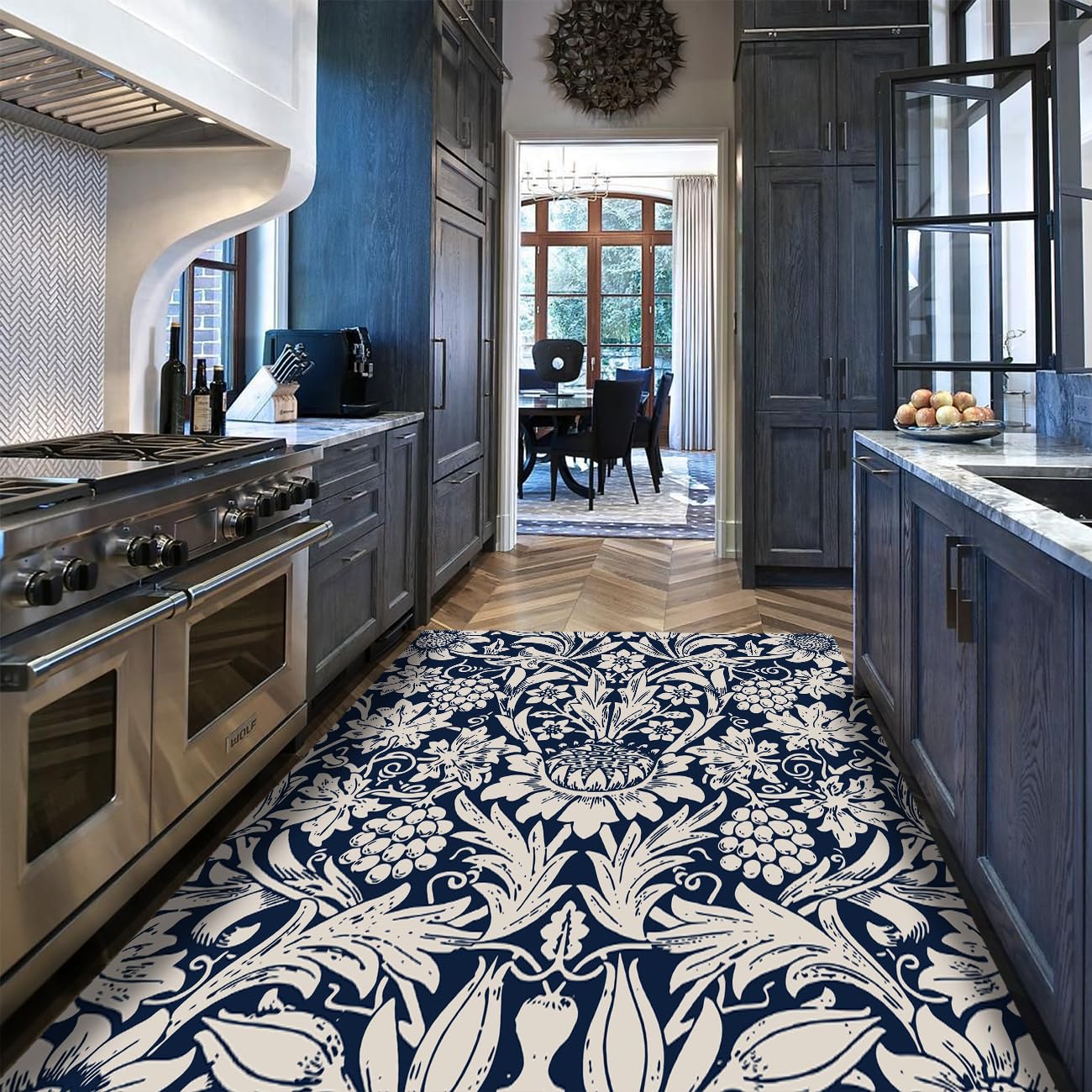Tapis 60x90 d Espace Doux Fin et Facile à Nettoyer pour Cuisine et Lit