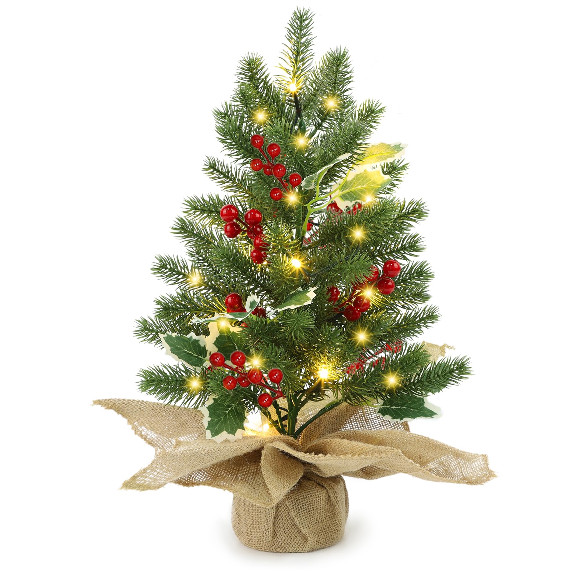 Snapklik.com : Blissun 17" Mini Christmas Artificial Tree