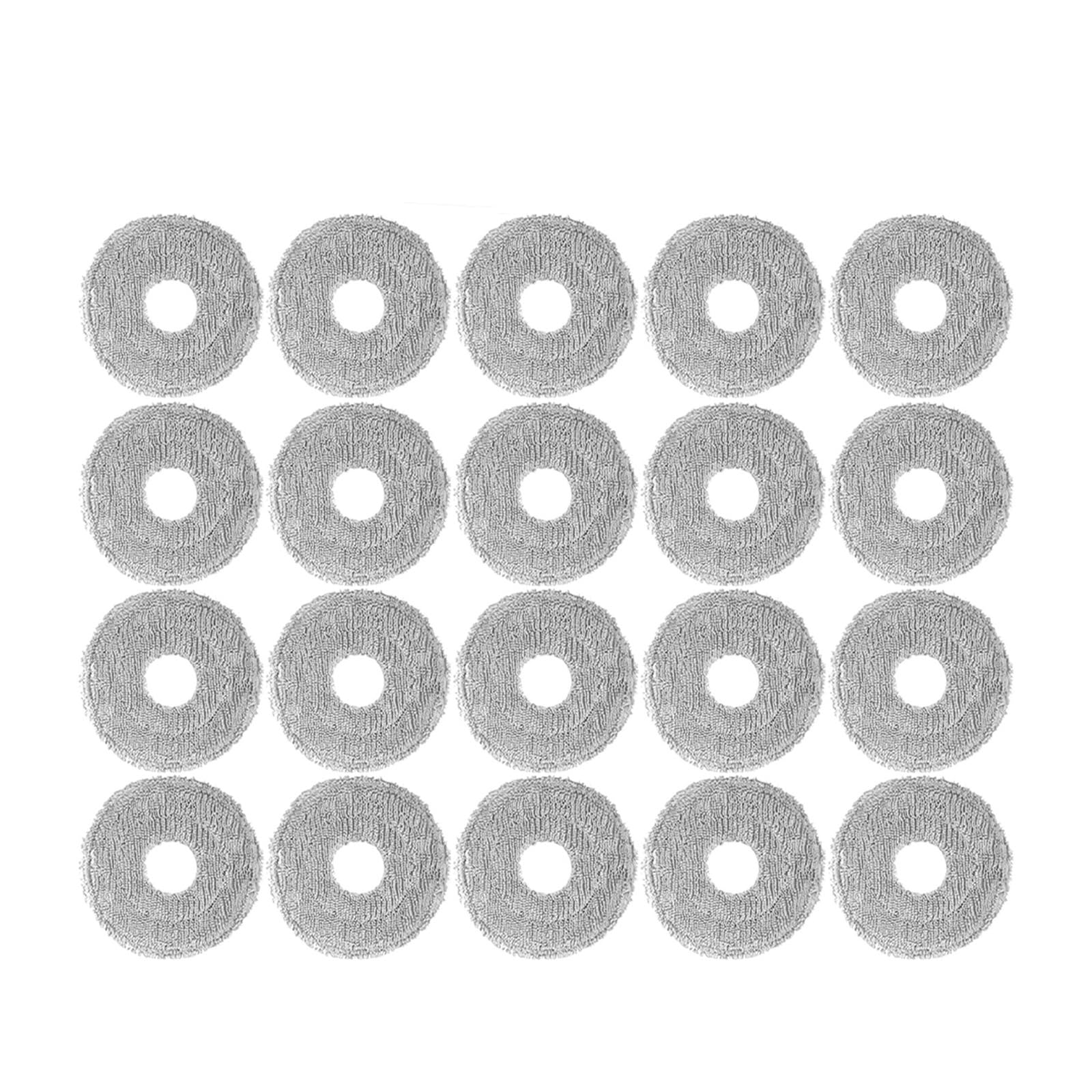 VIXWDRUTY Mop Pad,Compatible For Dreame，Bot L20 Ultra L30 Ultra X40 Ultra X20 X30 Pro S10 Pro X50 Ultra，Compatible For Xiaomi， X10+X20+Accessories(20pcs)