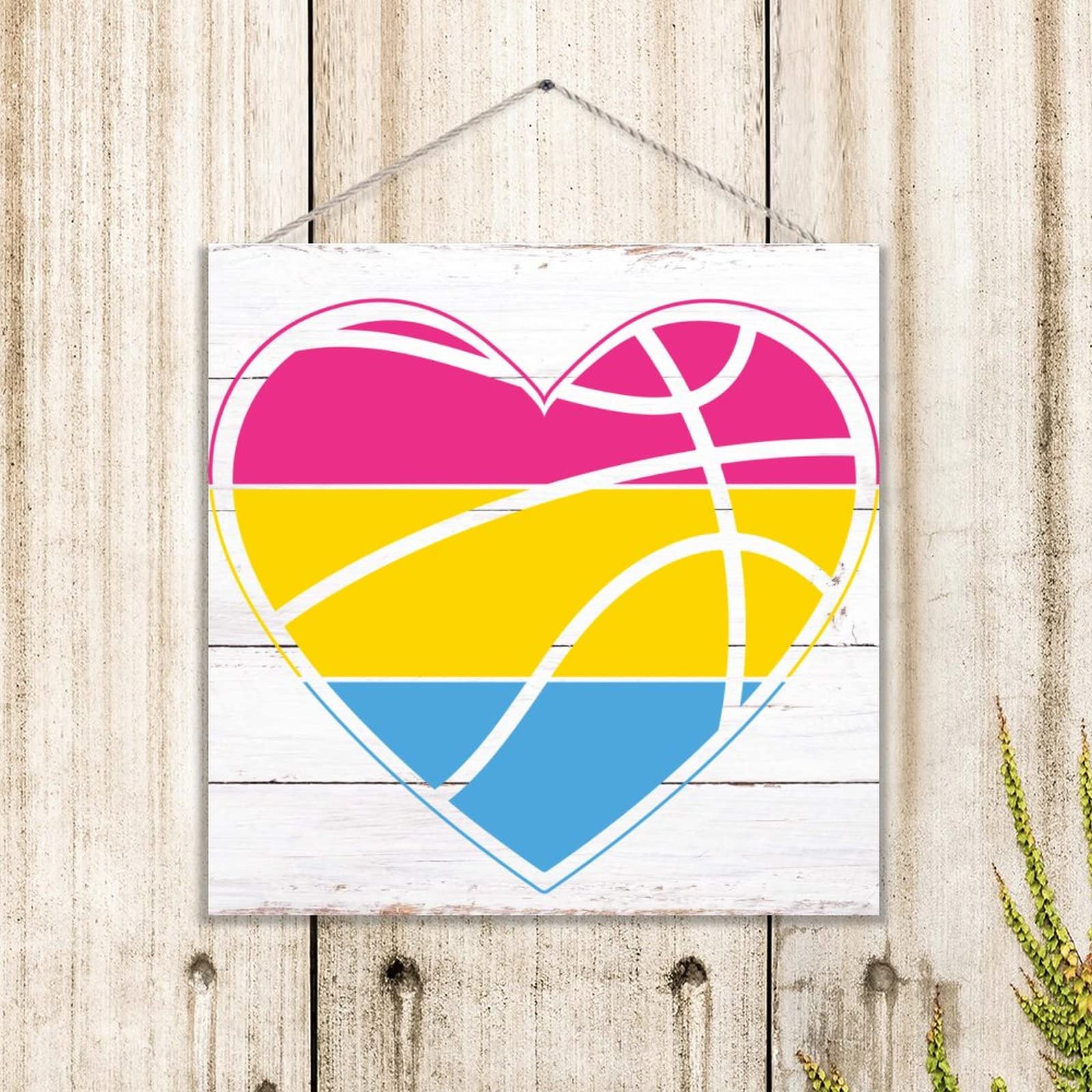Amazon.com: Pensexual Basketball Lover Wood Sign Gay Pride Wall