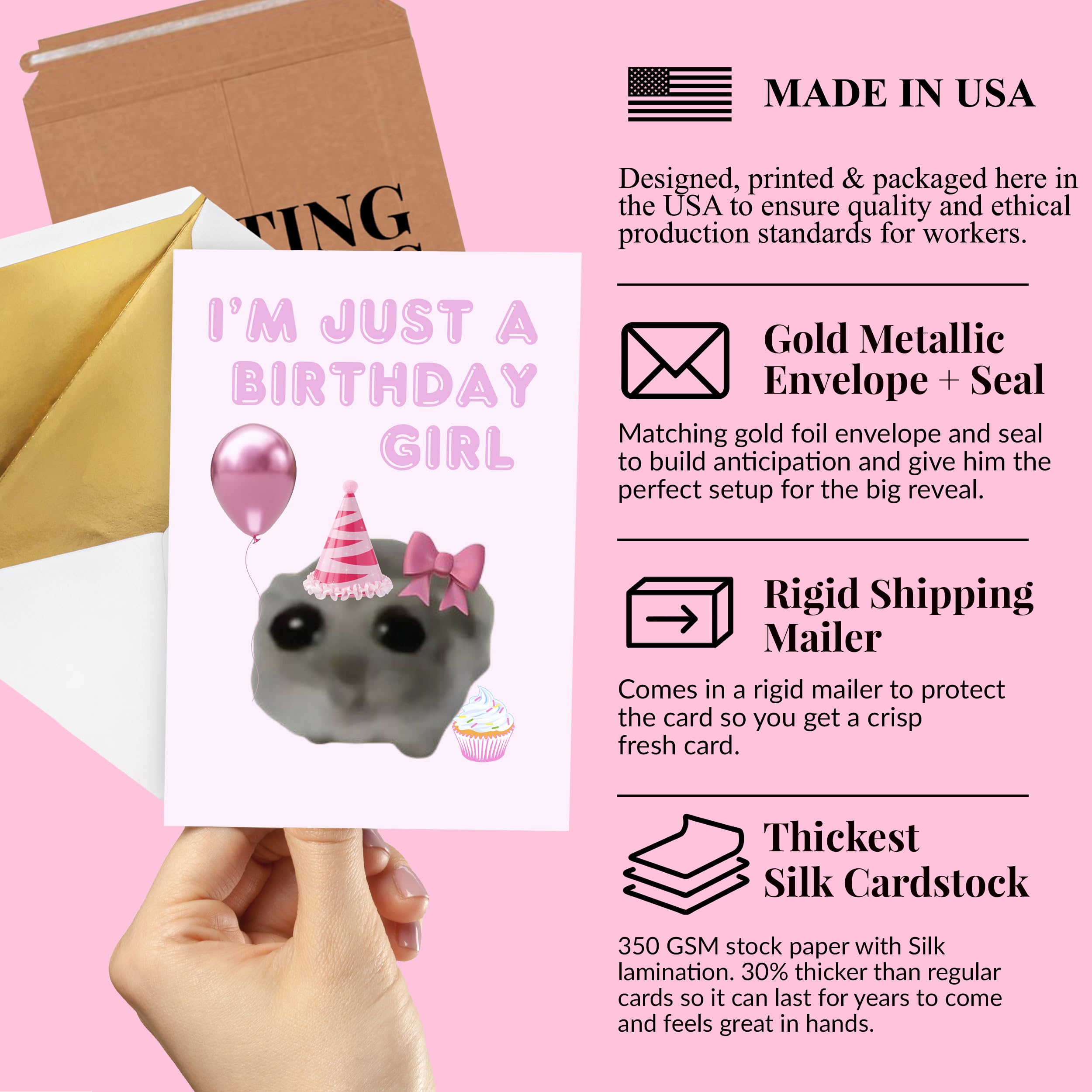 Carte D'anniversaire Pour Femme - Meilleure Amie, Sœur, Mère, Fille