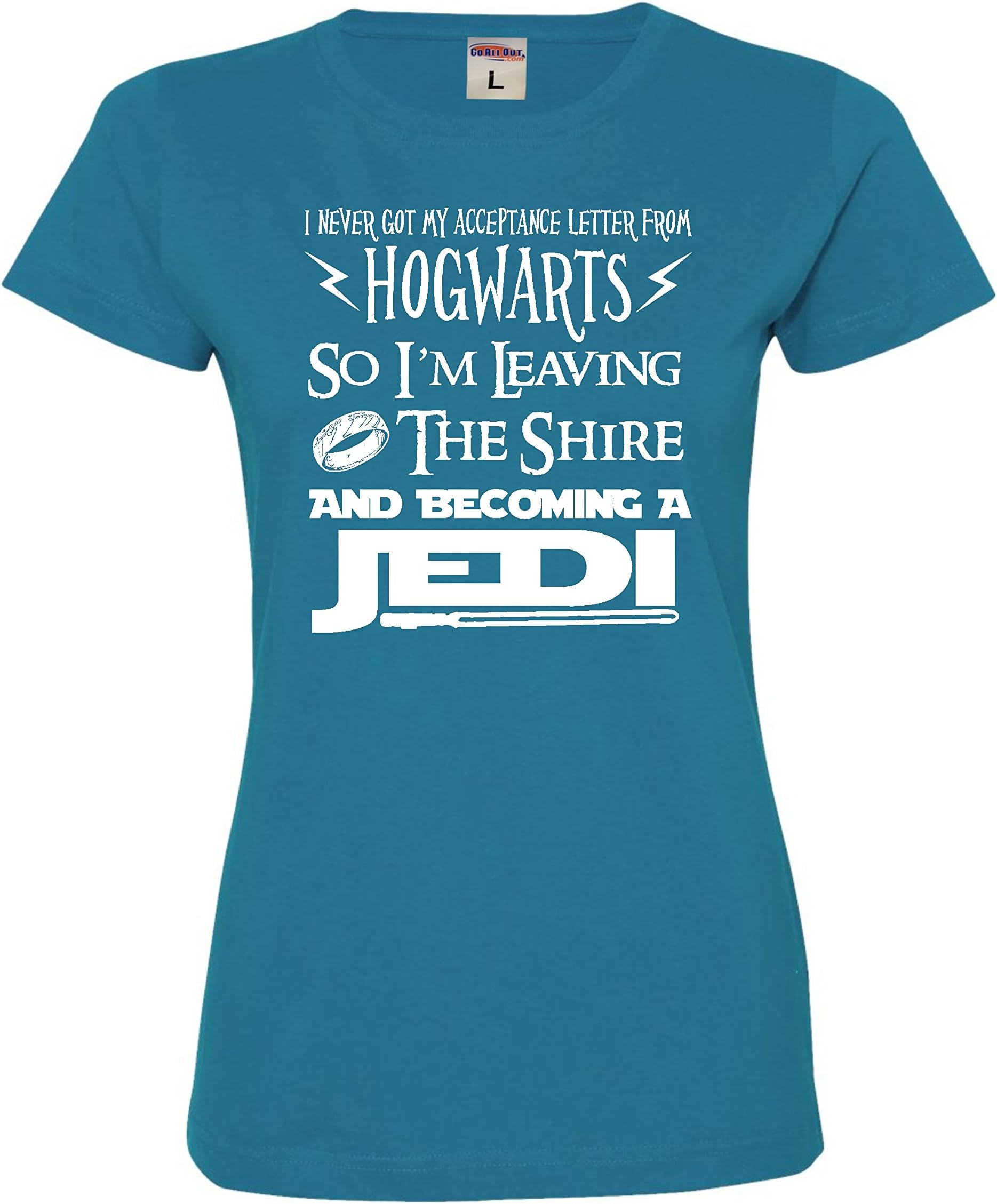 Womens I Never Got My Acceptance Letter From Hogwarts Funny Deluxe Soft T-Shirt