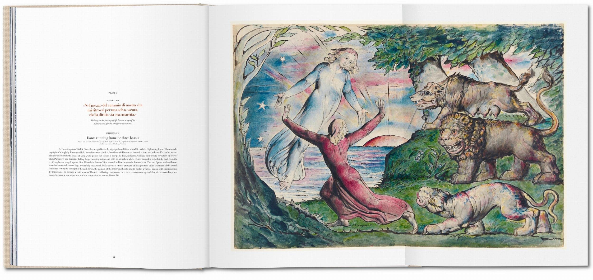 William Blake. Die Zeichnungen zu Dantes Göttlicher Komödie