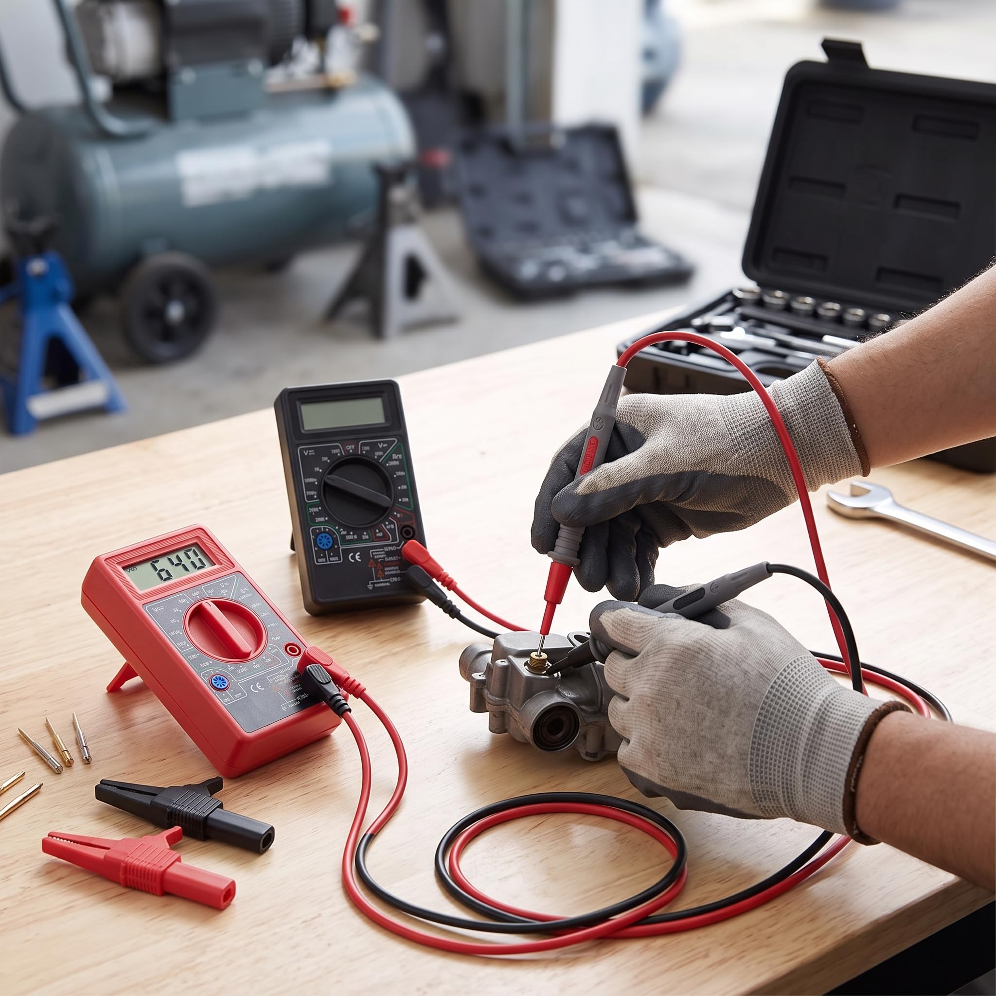 Multimeter Messen und spitzen-Set mit Krokodilklemmen für präzise elektrische Tests