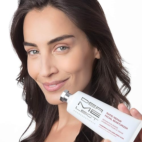 Miniatura 9 de Dermelect - Crema hidratante facial de reparación rápida para la cara, crema antienvejecimiento con manzanilla, azuleno, colágeno, aceite de