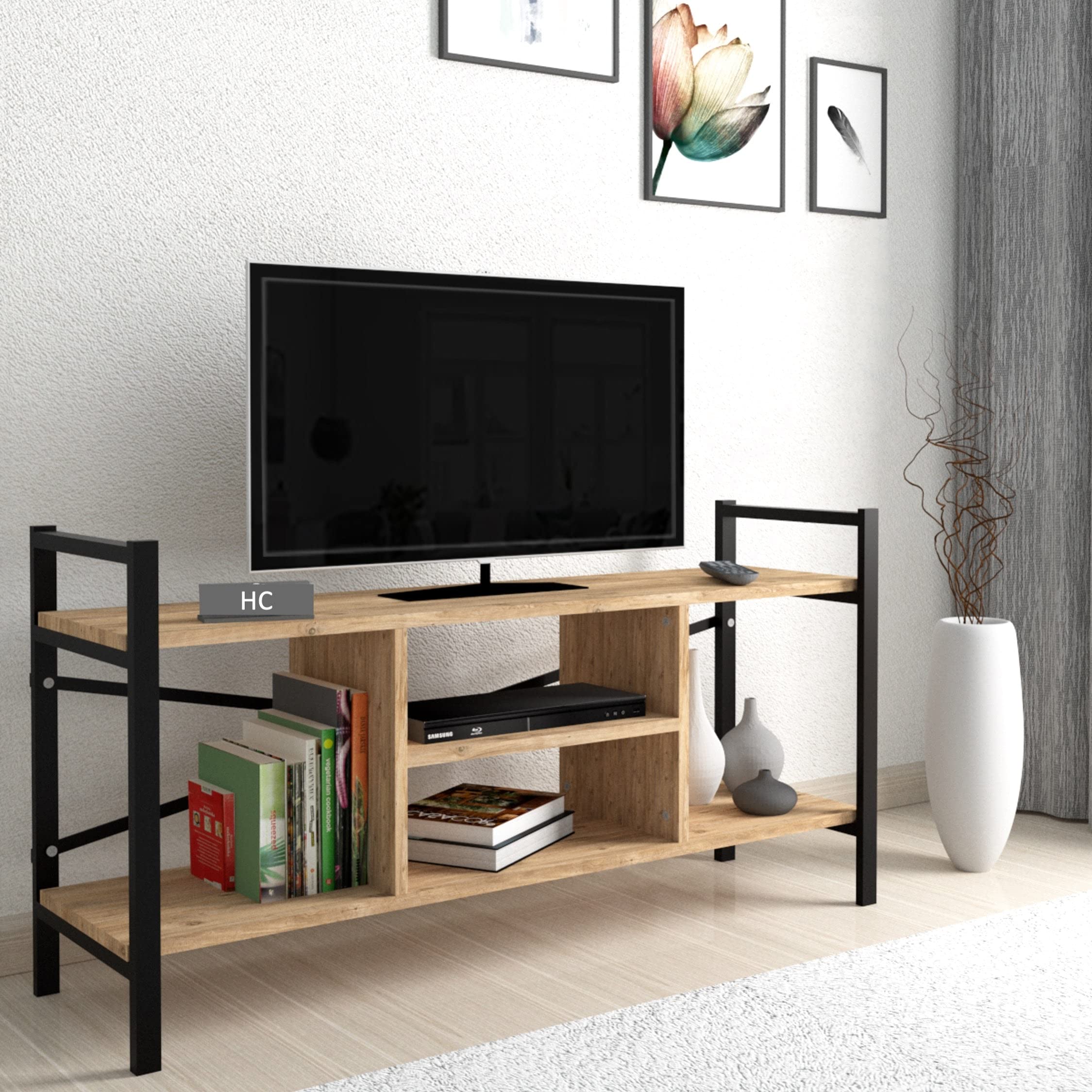 HC Home Canvas Home Canvas Gila TV Stand 120cm (Oak)