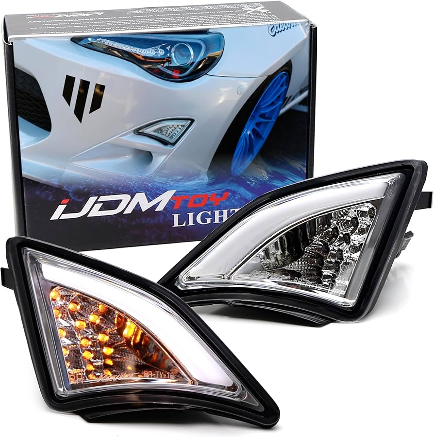 Amazon.com: iJDMTOY Clear Lens Full LED Front Turn Signal Light