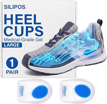 Silipos Heel Cushions, W10-12/M8-10.5