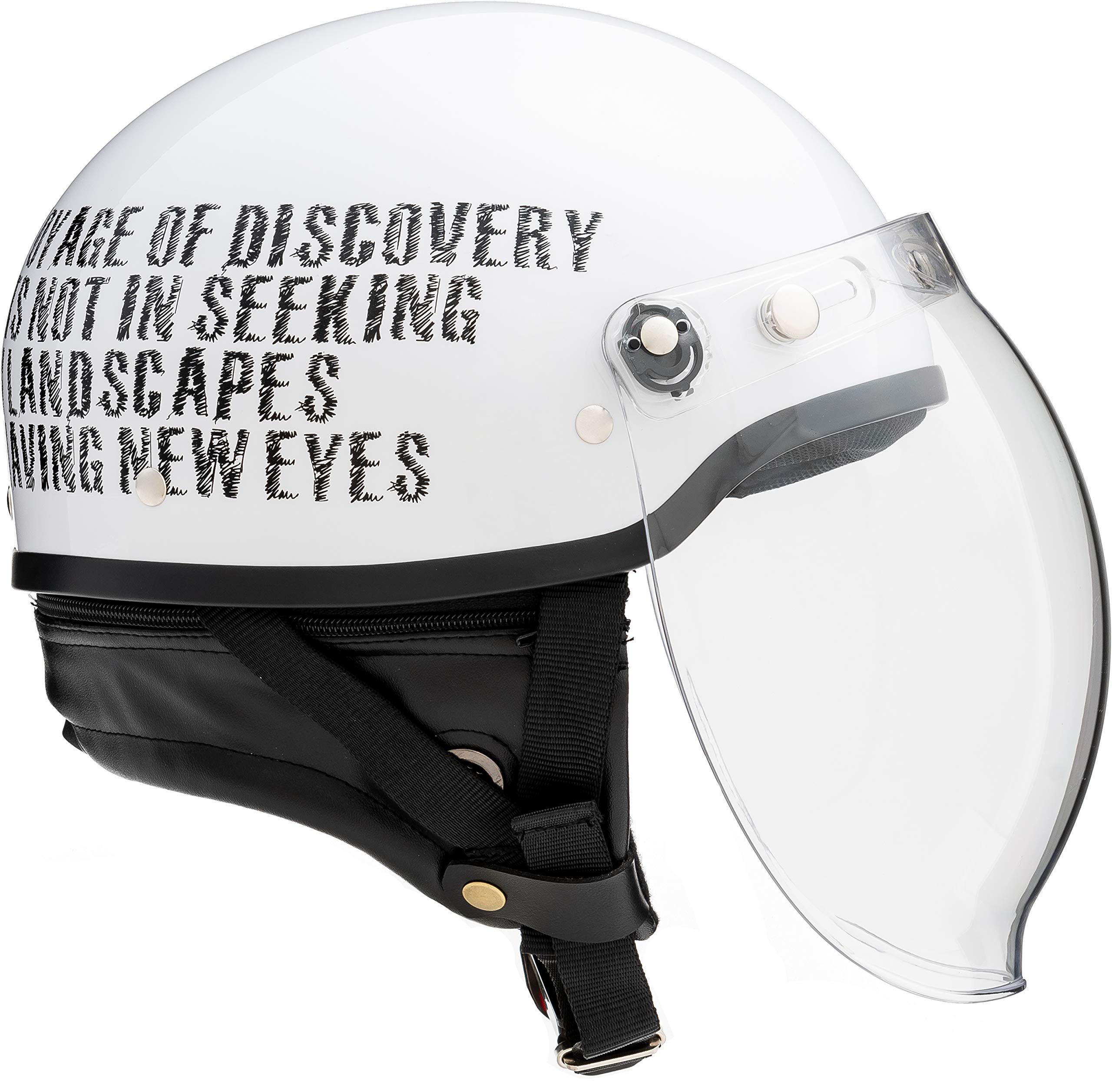 マルシン工業（Marushin）バイク用ラビットハーフヘルメット　MCH1 Amazon | マルシン(MARUSHIN) バイクヘルメット ハーフ MCH1