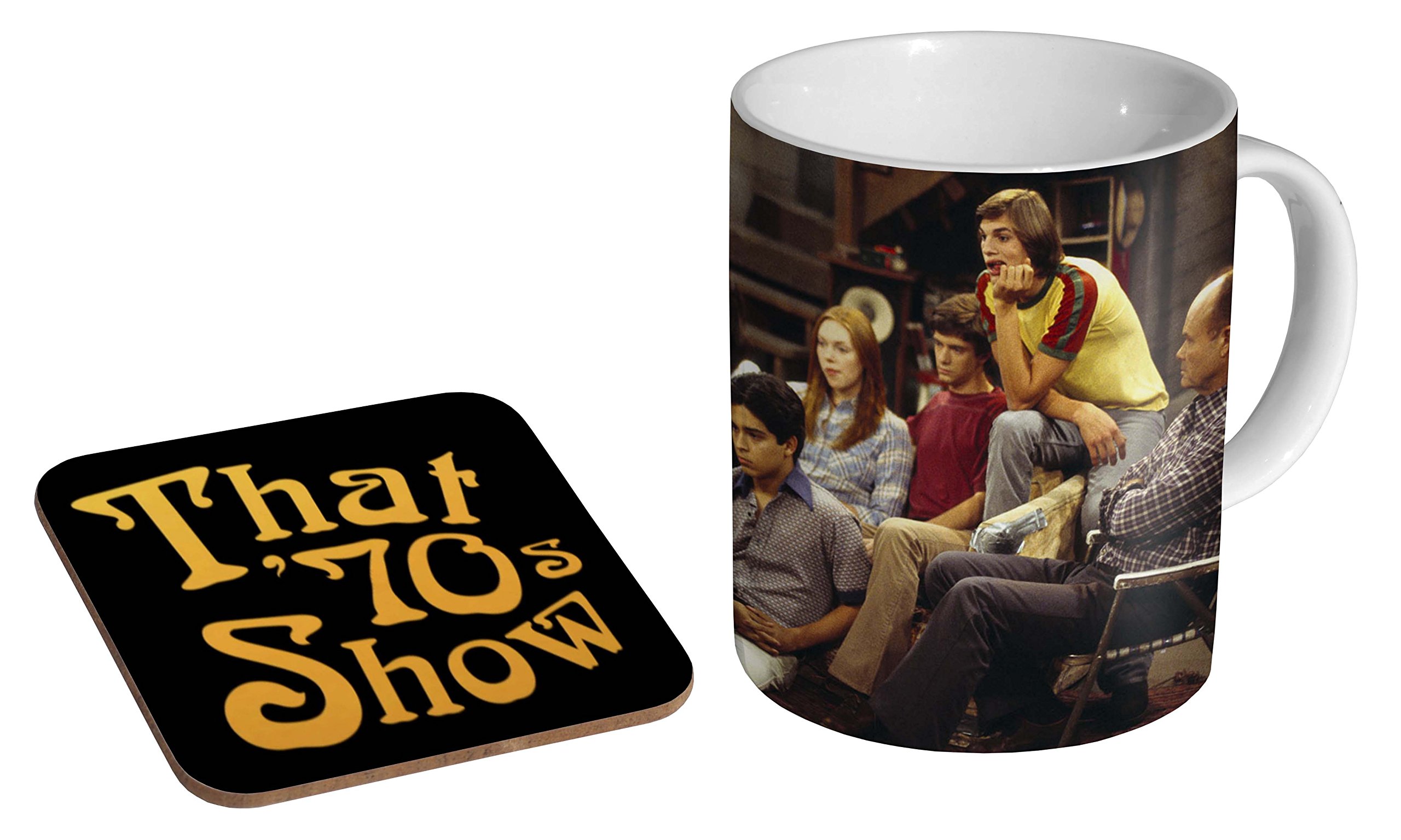 That 70's Show Basement Ceramic Coffee MUG + Coaster Gift Set โฆ