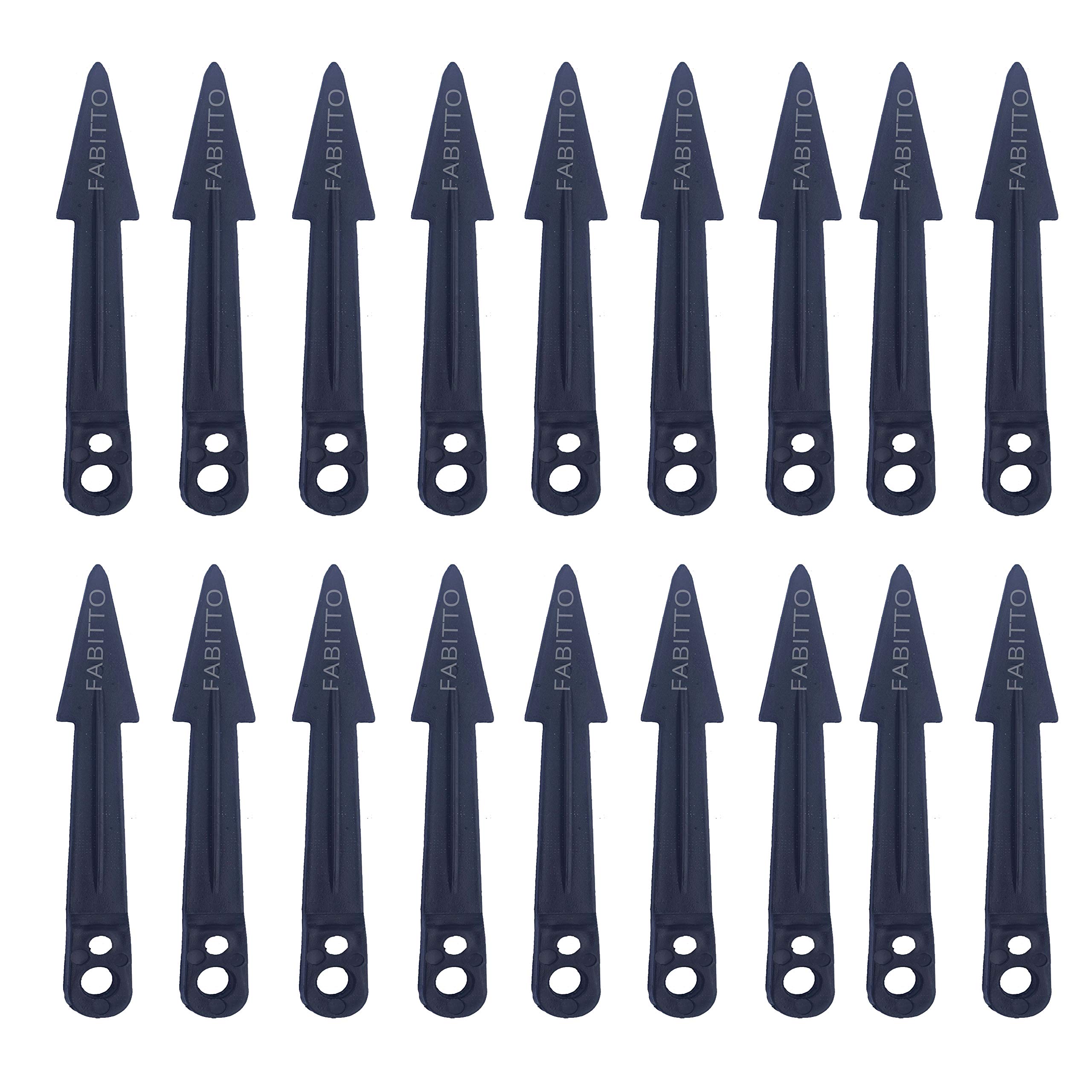 FABITTO 4mm Nails Drip Irrigation Pipe Accessories Arrow Stakes 50 Pieces for 4mm Feederline Micro Tube.