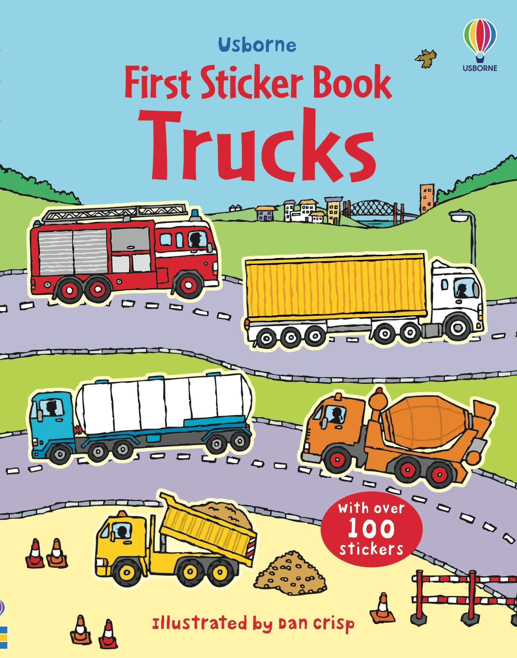 Trucks Sticker Book: 1