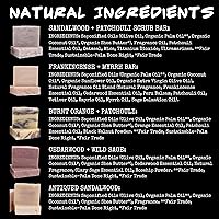 Vista 22 de BLUBYRD Soap Co. Natural Solid Shampoo Bar 5 Pack – Set of Organic Shampoo Bars For Hair & Body Wash Natural Conditioning, Eco Friendly, Zero