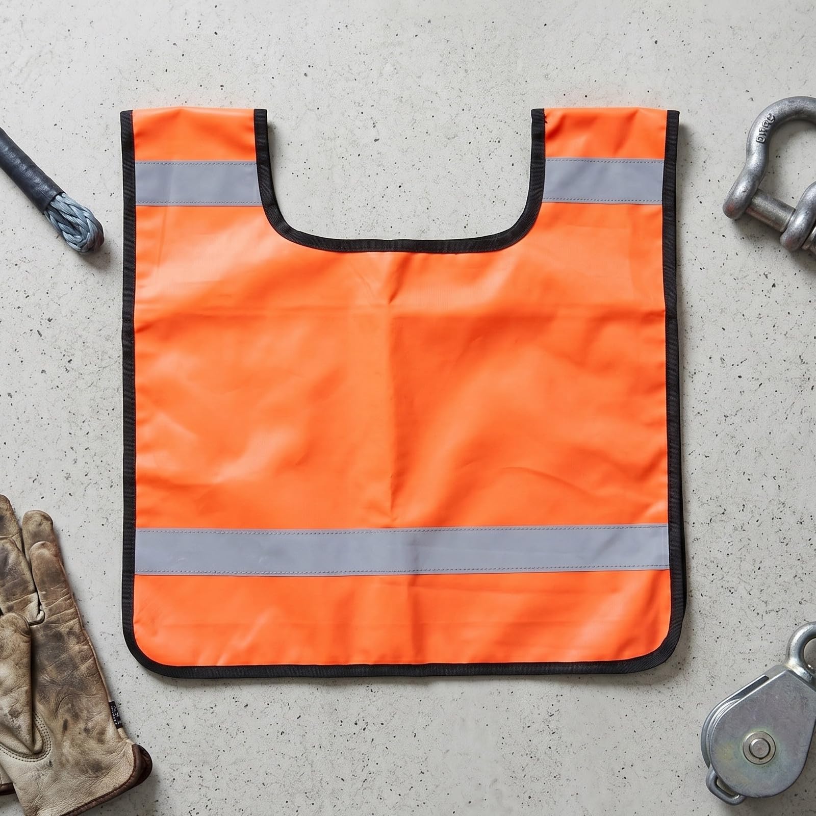 ULTECHNOVO 2 Stück Schwere Tasche Gewebe und mit Reflektierendem für Dämpfer Sicherheitsweste aus Oxford Bergung und Rettungsszenarien im Fahrzeug und Seilwinden Einsatz
