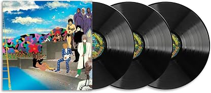 Around The World In A Day por Prince and the Revolution, capa do álbum