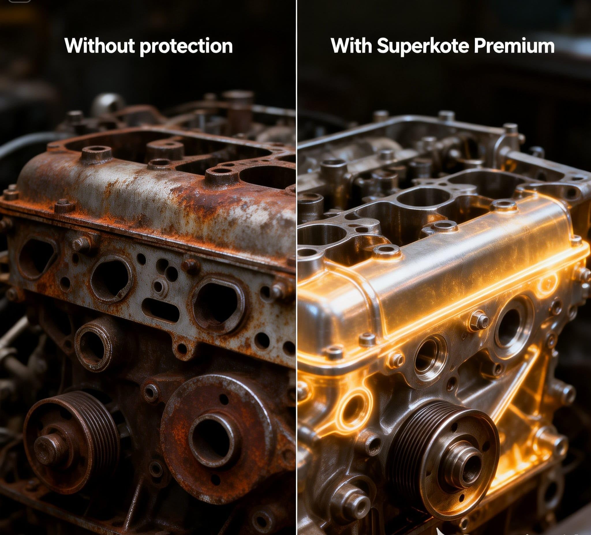 SUPERKOTE PREMIUM – Tratamiento Antifricción Motor, Aditivo Aceite, Reduce Desgaste y Ruido, Ahorra Combustible, Ideal para Motores con Alto Kilometraje
