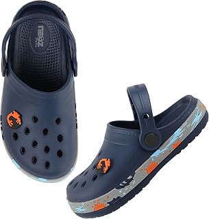 Splash Kid's Clogs/Sandals with Adjustable Back Strap Ultra Soft & Flexibility Anti Skid Comfortable Waterproof Daily Mules Clogs/Sandals Boy's & Girl's