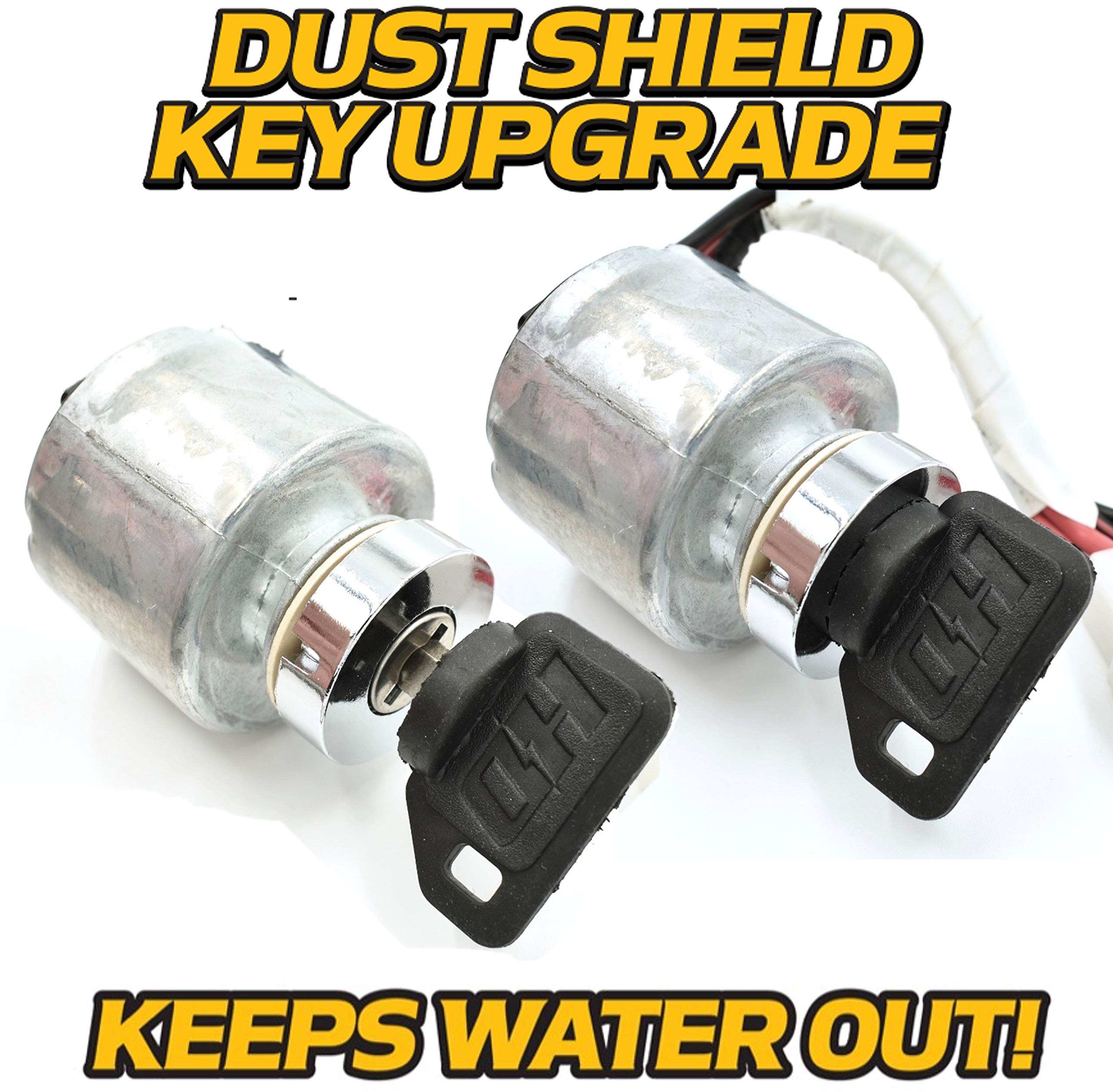 (2 pk) HD Switch Starter Ignition Key replaces Kubota 66101-55200 BX1500 BX1830 BX2200 BX1500D BX1830D BX2200D BX2230D BX1800 BX22 BX2230 BX23