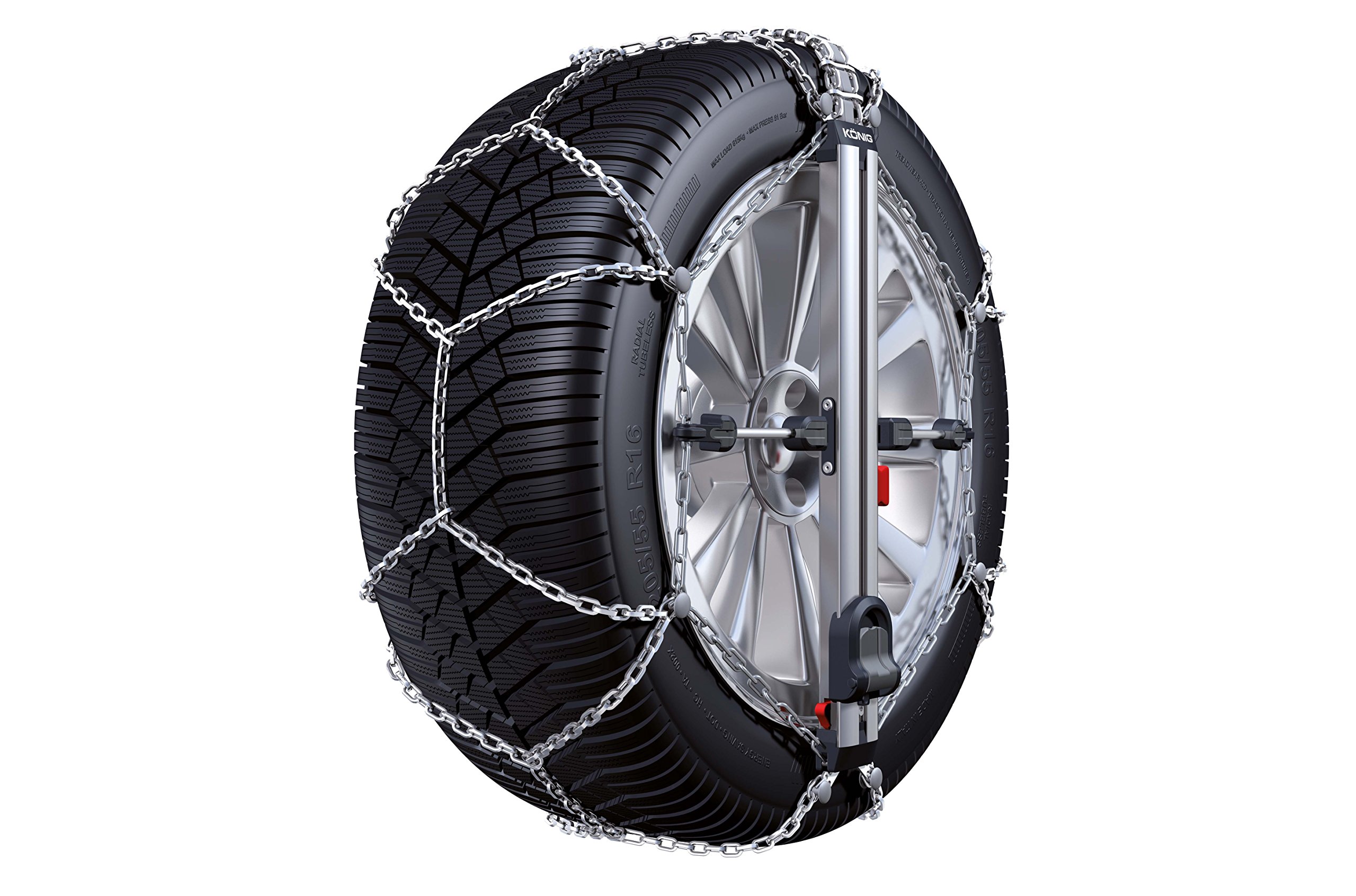 König EASY-FIT CU-9 102 - Snow Chains, 2 Pieces