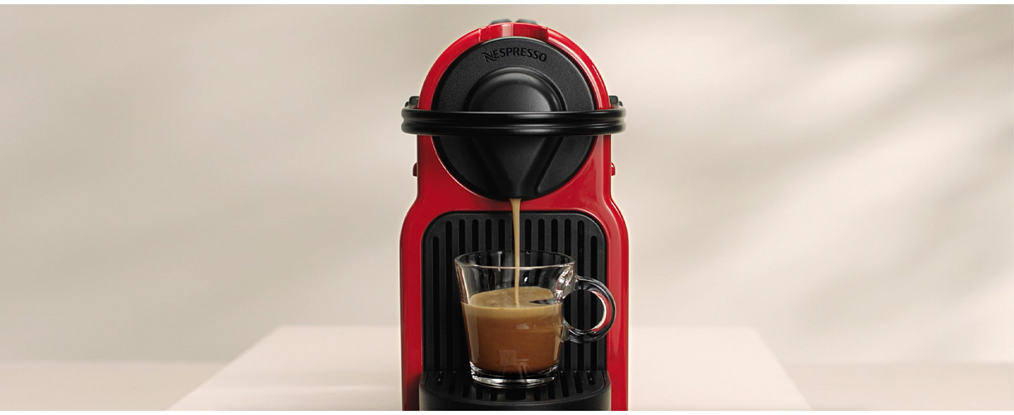 【新品・未使用】NESPRESSO　inissia　C40BK Nespresso Inissia C40 Capsule Coffee Machine