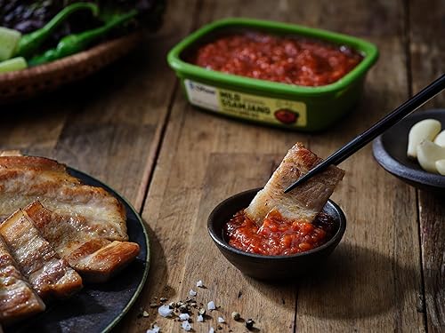 Miniatura 3 de Chung Jung One O'Food Ssamjang, salsa coreana de pasta de soja suave sazonada, perfecta para arroz, fideos, verduras frescas y carne, sabrosa y