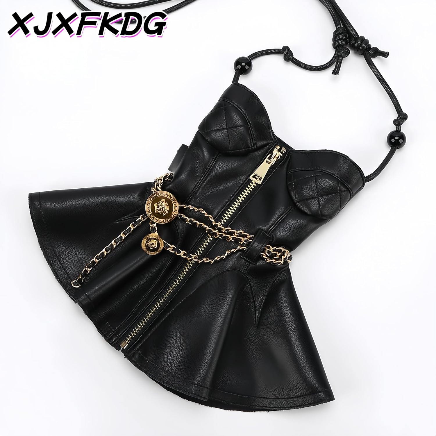 Funny crossbody bags for women,Cute Dress Fashion Crossbody Phone Bag,Mini Skirt Design Cell with Adjustable Strap