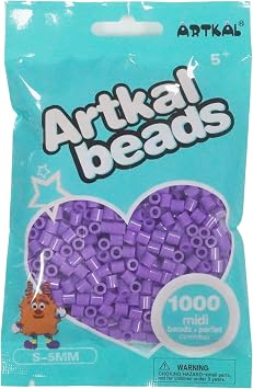 Artkal 5mm Midi Fuse Beads Mauve 1000 Beads
