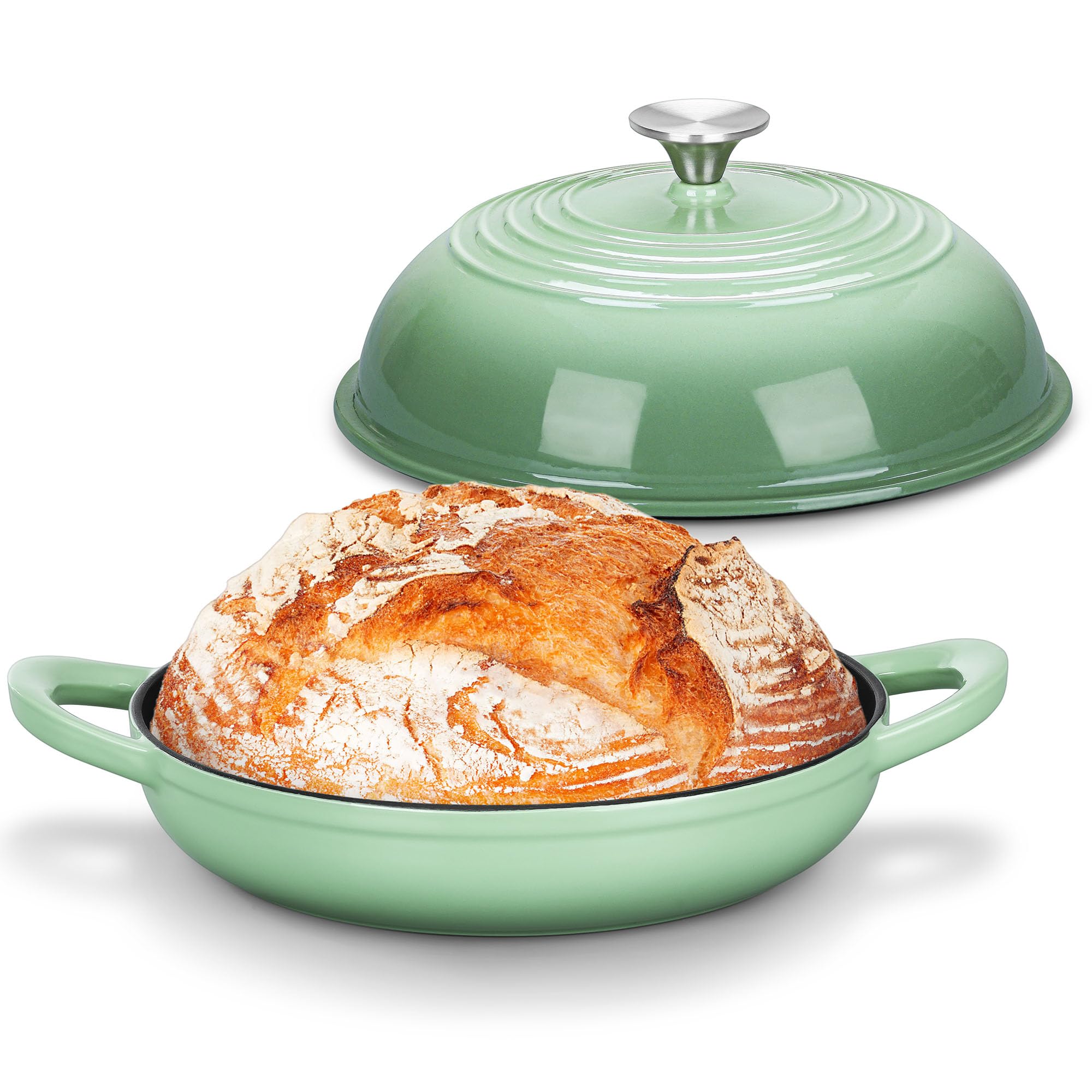 Joyfair Enameled Cast Iron Dutch Oven Pot