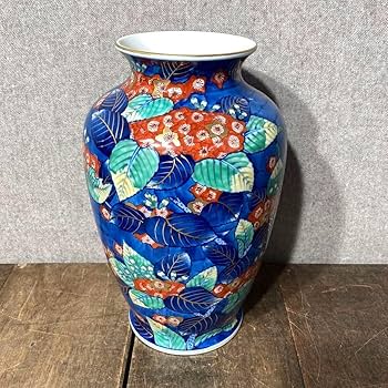 有田焼 花舟作 色絵 金彩 紫陽花図 花瓶 花器 フラワーベース 昭和レトロ 81f4DgMi-8L._UF350,350_QL80_.jpg
