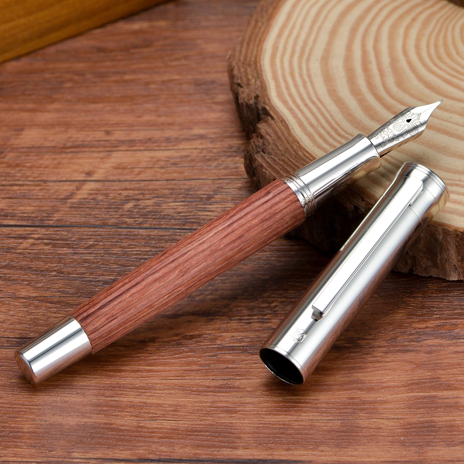 万年筆　KONPARU fountain pen Amazon.com : HONG DIAN 1866 Fountain Pen, Iridium Fine Soft Nib
