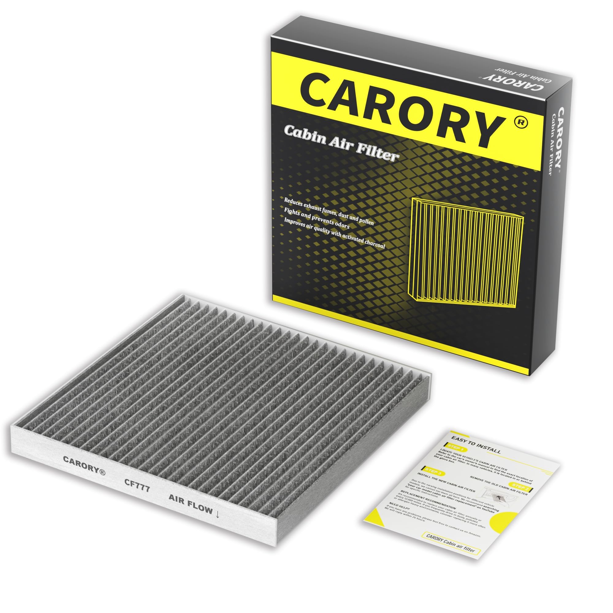 Cabin Air Filter w/Activated Carbon (CF777)
