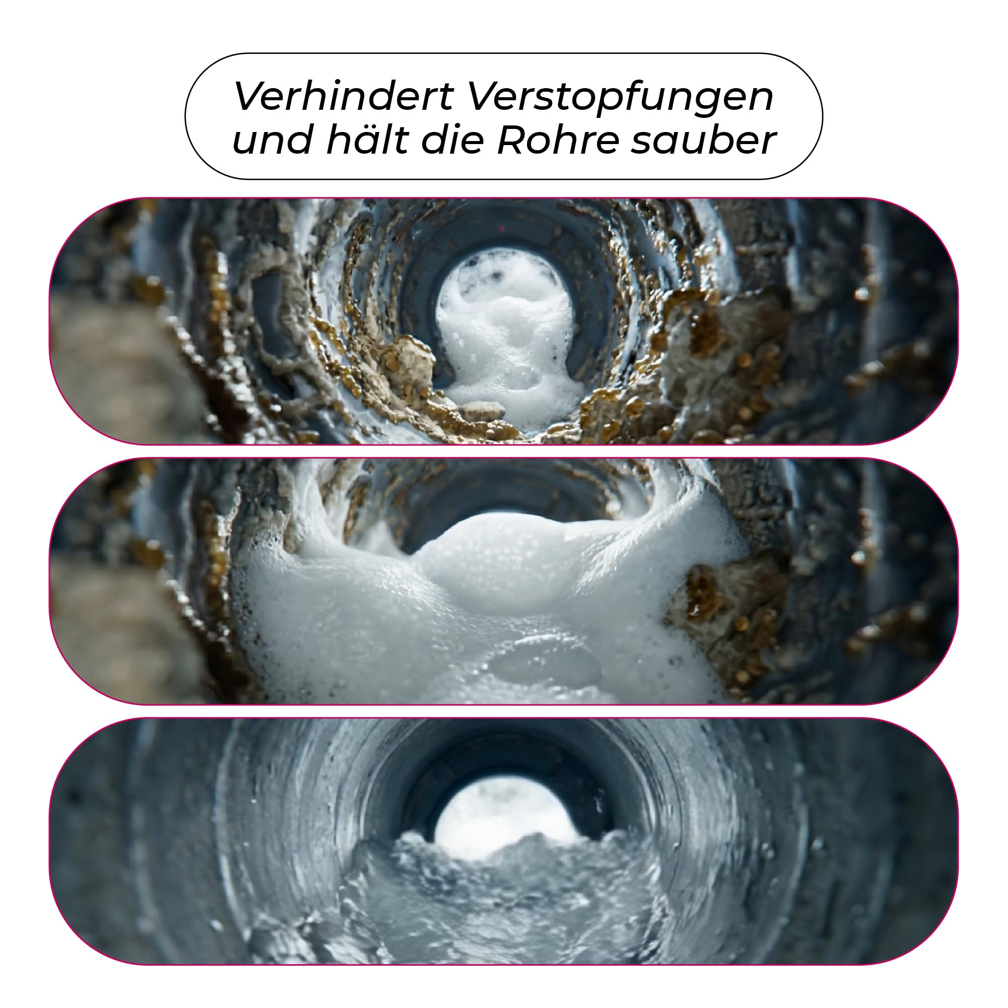 Cali-mex WC-Schaum und Abflussreiniger. Kalkentferner Urinsteinlöser - Reiniger f. Bidets, Urinale, Toiletten. 2kg